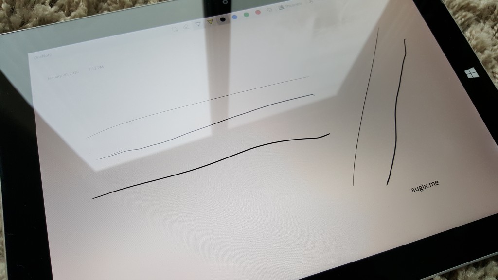 Surface Pen 3压感