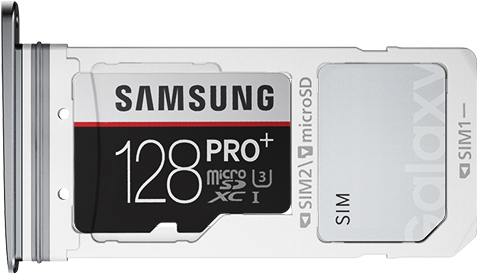 三星Galaxy S7 edge卡托（单SIM卡+micro SD扩展存储卡）