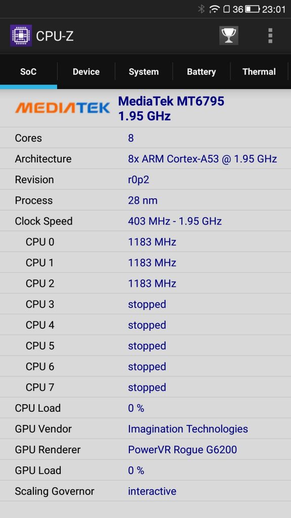 CPU-Z列表(1),联发科在2015年真心过的不过不失.