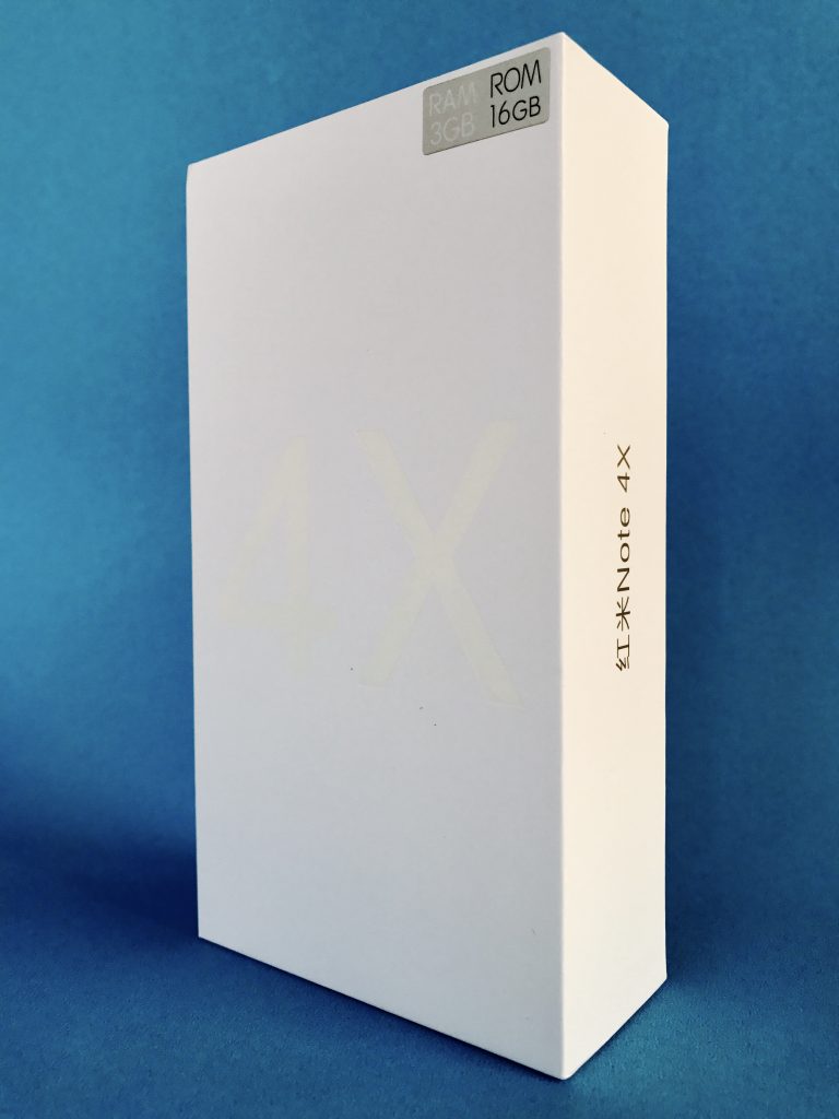 红米Note 4X包装设计