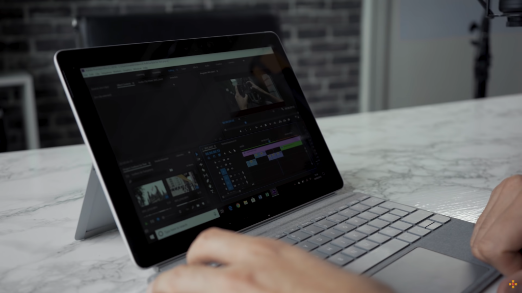 Surface Go使用Premiere Pro CC