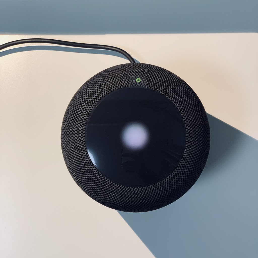 HomePod设定界面