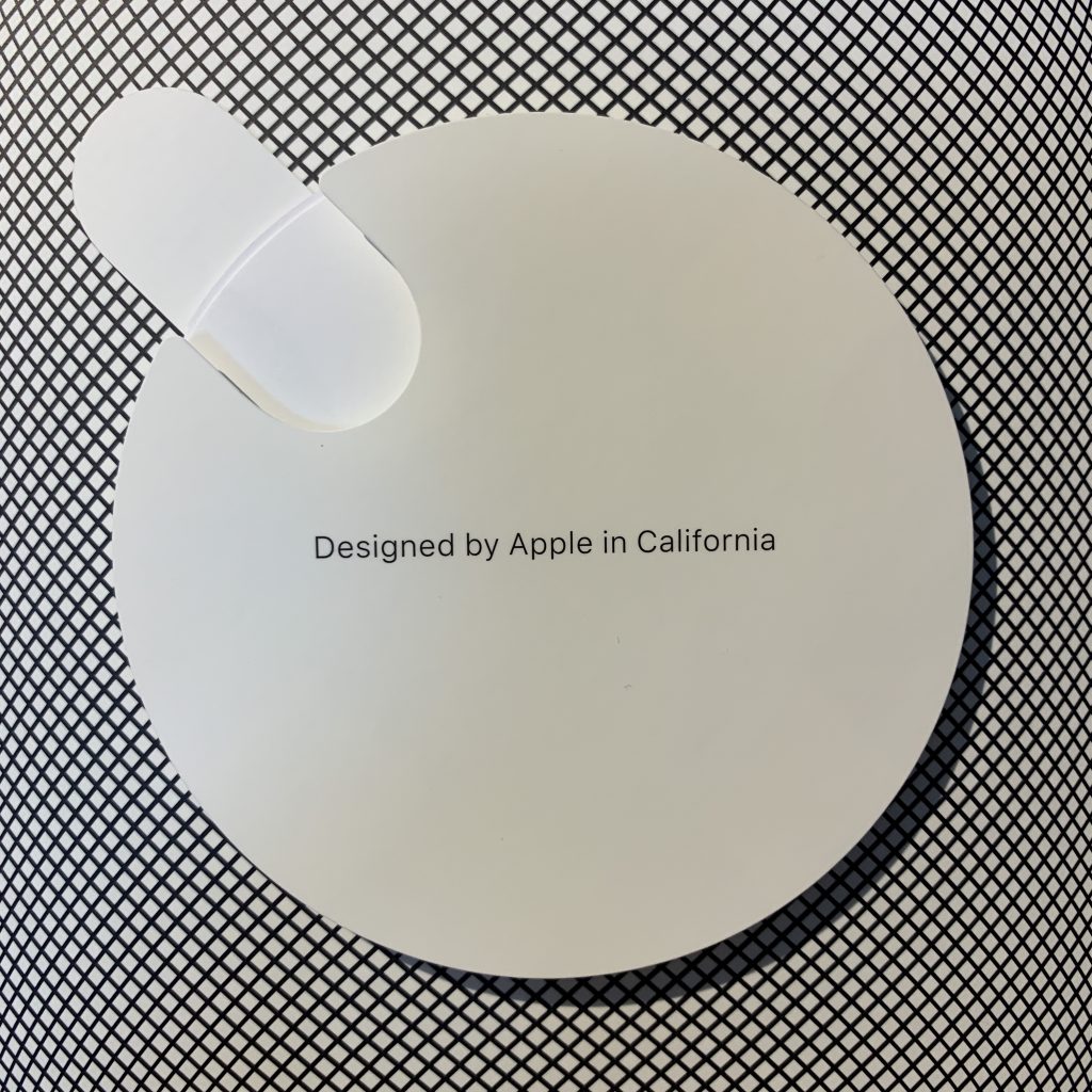 Designed by Apple in California