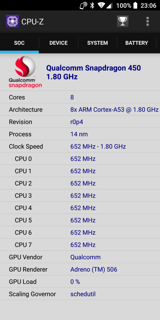CPU-Z截图