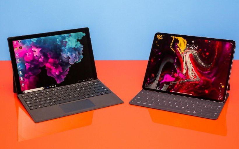 Surface Pro 7和iPad Pro