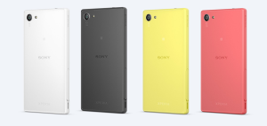 Sony Xperia Z5 Compact四种颜色