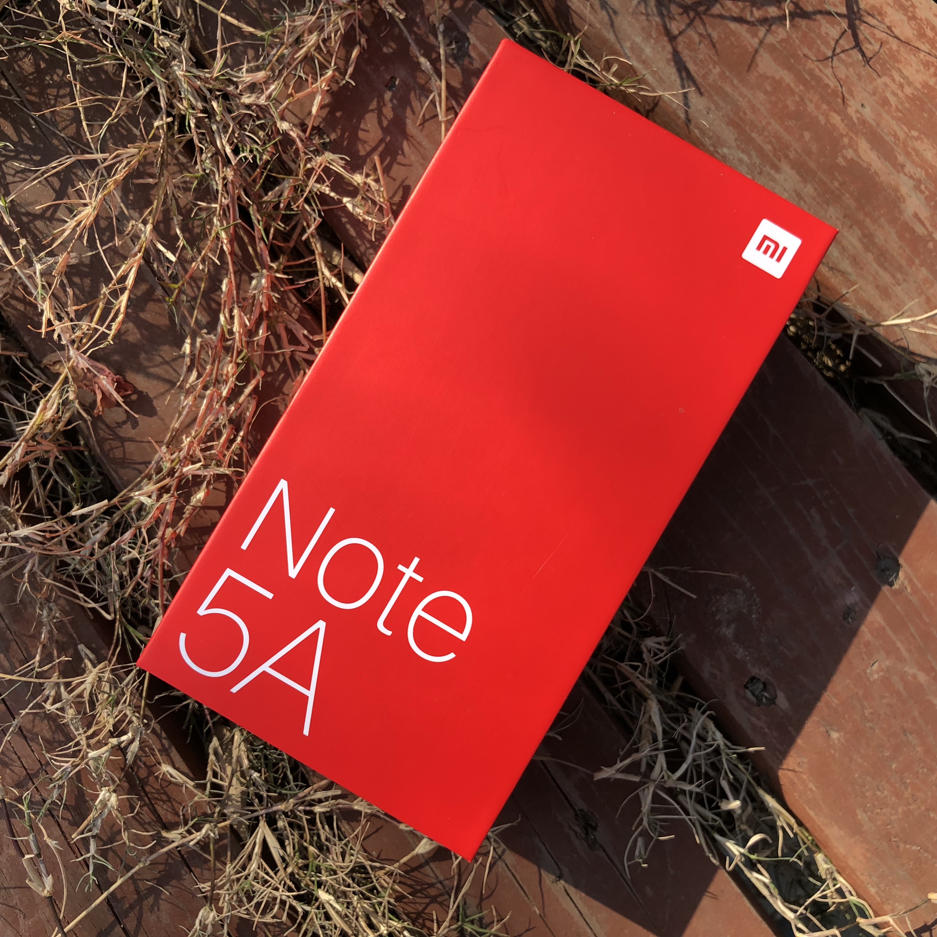 红米Note 5A包装